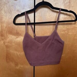 Abercrombie Brown Crop Top